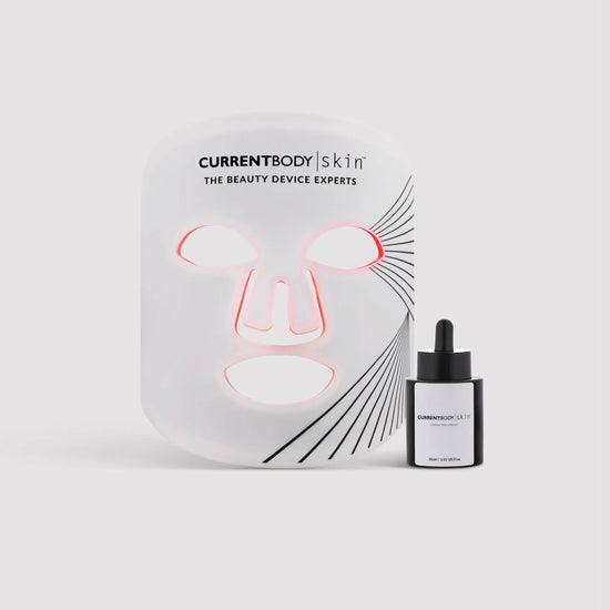 CurrentBody Skin LED Face Mask & Green Tea Serum (30ml)